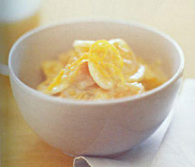 Banana Peach Compote