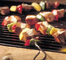 Ranch Style Sirloin and Vegetable Kebabs