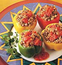 Easy Beef Stuffed Peppers