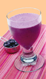 Low Carb Blueberry Beauty Smoothie