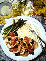 Blueberry Onion Sauced Pork Tenderloin