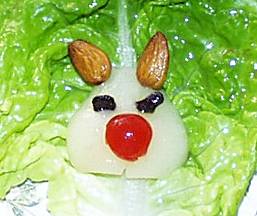 Easter Bunny Salad for Kids