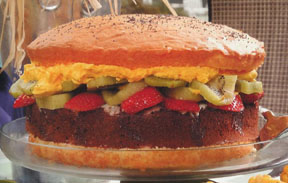 Burger Cake -- Novelty Cake