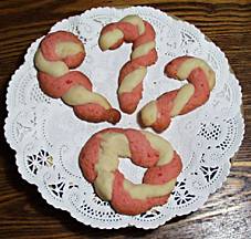 Candy Cane Cookies