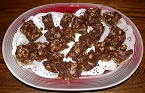 Chocolate Pecan Toffee Bars