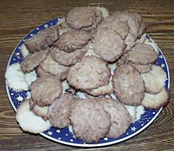 Coconut Refrigerator Cookies