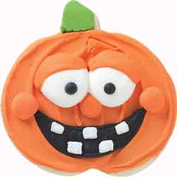 Happy Pumpkin Cookies for Halloween