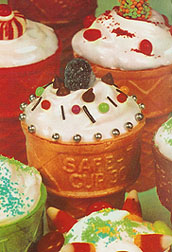 Ice Cream Cone Cup Cakes