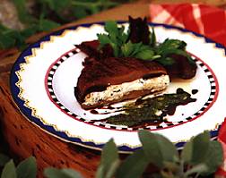 Portabello and Goat Cheese Salad