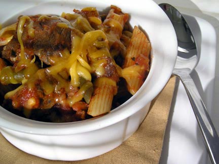 Low Carb Steak and Penne