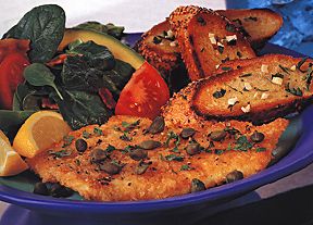 Pan-Fried Sole with Capers and Lemon