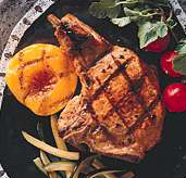 Pork Chops with Maple Syrup Glaze