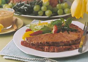 Peanut Glazed Ham Steaks