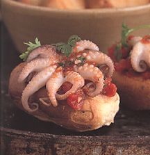Baby Octopus in Tomato Sauce