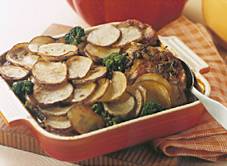 Pot Luck Pork Chop and Potato Casserole