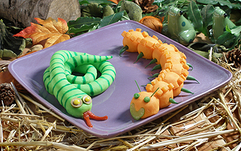 Mashed Potato Snakes-- Halloween Recipes