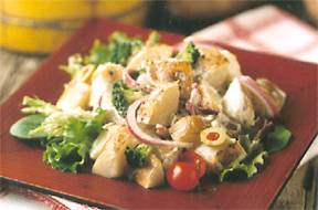 Potato Broccoli and Fennel Salad