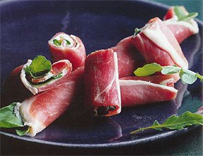 Prosciutto Stracchini Pinwheels