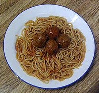 Spaghetti and Meatballs