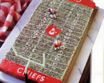 Football Field Decorated Cake