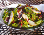 Pear Salad with Glazed Pecans