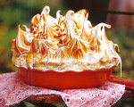 Caramel Pie with Meringue Topping