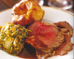 Rosemary Rib Roast with Yorkshire Pudding