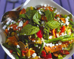 Lemon Vinaigrette Green Bean and Yam Salad
