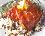 Alder Grilled Marinated Wild Salmon