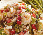 Holly Clegg’s Shrimp and Feta Pasta