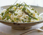 Weight Watchers’ Asparagus and Pea Risotto