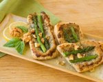 Asparagus and Walnut Puffs