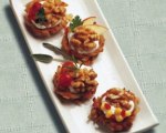 Mini Potato Walnut Pancakes