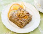 Buttermilk Walnut Coffee Cake with Orange Essence