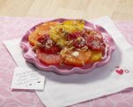 Citrus Salad with Honey Walnut Ginger Syrup