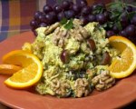 Curry Chicken Salad with Walnuts