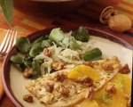 Trout Salad with Spiced Walnuts