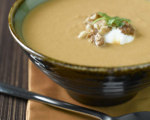 Curry Pumpkin and Walnut Soup