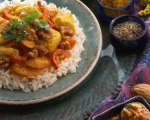Grilled Curried Walnut Chicken