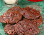 Cranberry Fudge Cookies