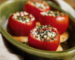 Tomatoes Stuffed with Goat Cheese