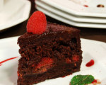 Ani Phyo’s Raw Foods Raspberry Ganache Fudge Cake
