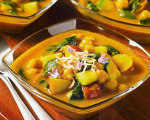 Coconut Curry Chickpea Soup