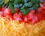 Seven layer dip