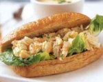 Seafood salad rolls