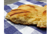 Grilled corn flatbread