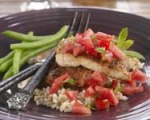 Cajun chicken with watermelon mint salsa