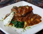 Sun-dried tomato mushroom bourbon sauce