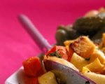 Roasted roots with lavender