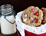 Peanut Butter M&M Cookies